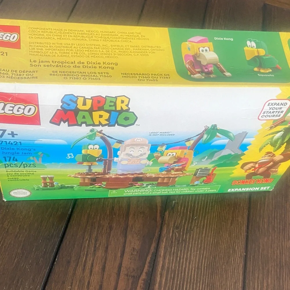 LEGO Super Mario Jungle Expansion Set with Green and Yellow